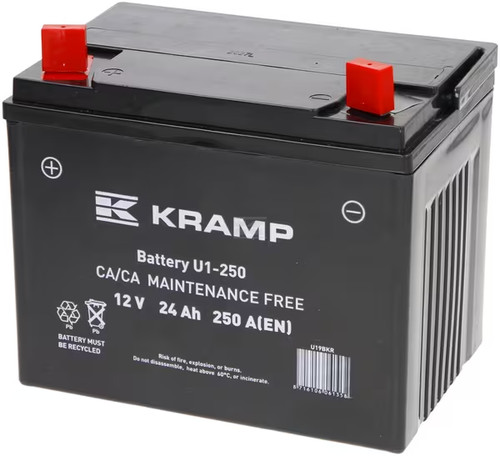 Batteria 12v 24ah 250a - batteria,