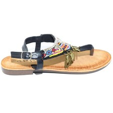 Sandalo basso nero basso