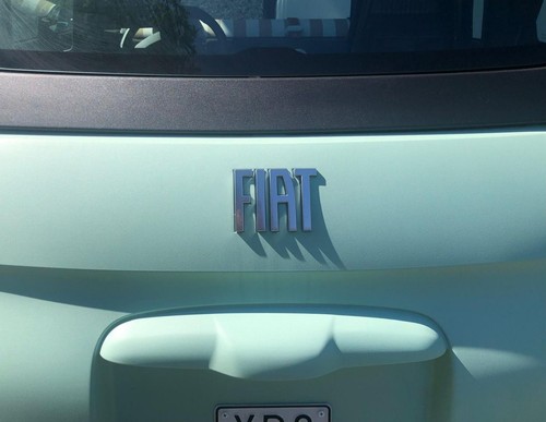 Logo fiat posteriore per - posteriore,
