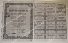 SCRIPOFILIA. EDOARDO BIANCHI S.P.A.. Fabbrica motocicli e velocipedi Milano. 