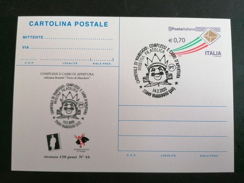 Intero postale viareggio - postale,