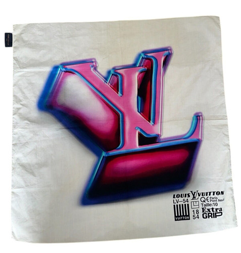Louis vuitton bandana x - vuitton, 3d
