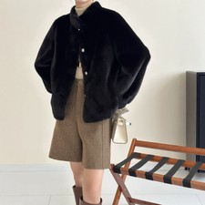 Cappotto corto monopetto