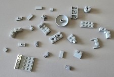 Lego pezzi particolari grigio