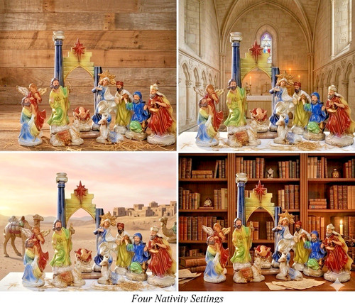 Presepe porcellana elementi
