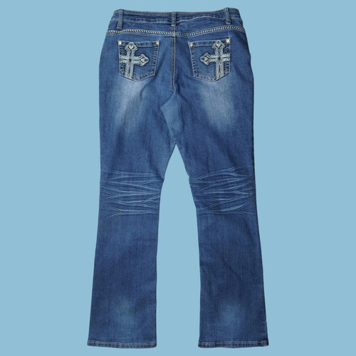 Jeans vintage y2k con - jeans, tasca
