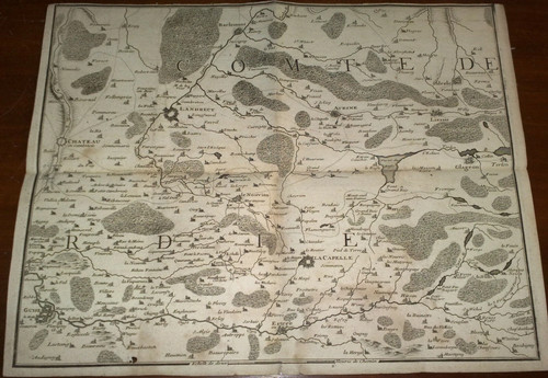 Antica mappa capelle - mappa, la