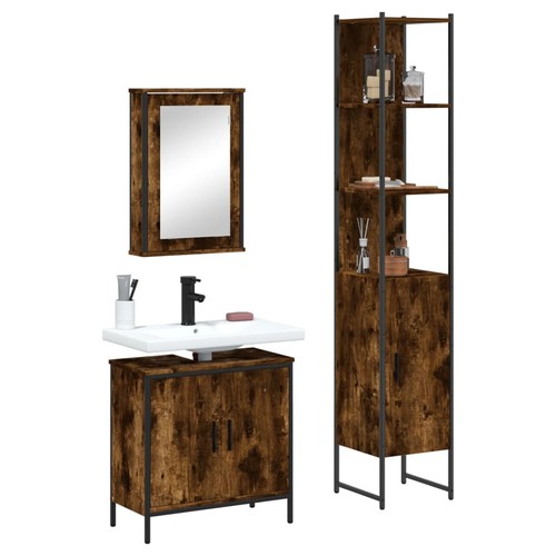 Vidaxl set mobili bagno 3 - mobili, da