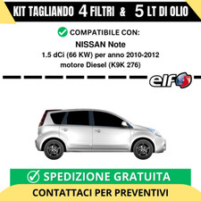 Tagliando per nissan note - nissan, 1.5