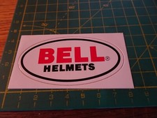 ADESIVO STICKER kleber vintage caschi helmet  bell helmets