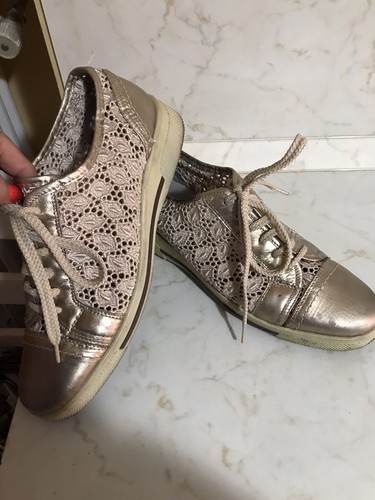 Scarpe donna stile uncinetto - scarpe,