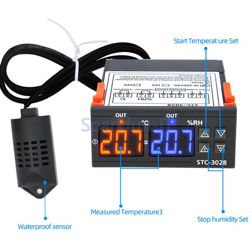 Digital temperature humidity - digital,