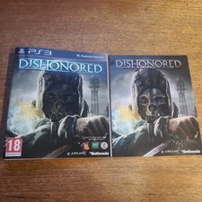 DISHONORED SOLO COPERTINA E MANUALE PS3 PLAYSTATION 3 ITA