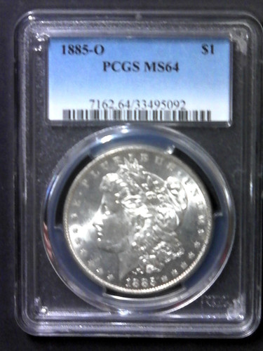 1885 morgan dollar pcgs ms64 - pcgs,