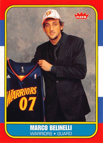 2007 fleer marco - fleer, belinelli