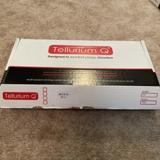 Tellurium Q Blue II RCA cavo cinch 1 m confezione originale nuovo