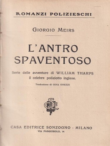 Antro spaventoso meirs - l'antro,