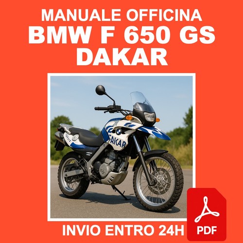 Manuale officina bmw 650 - manuale, gs