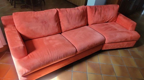 Divano posti alcantara - divano,