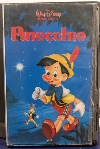 Vhs pinocchio walt - pinocchio, disney