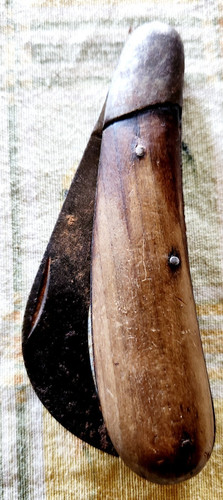 Coltelo roncola antica - coltelo,roncola,