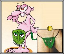 TANGA FANTASIA - MASCHERA SCHERZO COMPLEANNO NUBILATO CELIBATO SEXY HOT