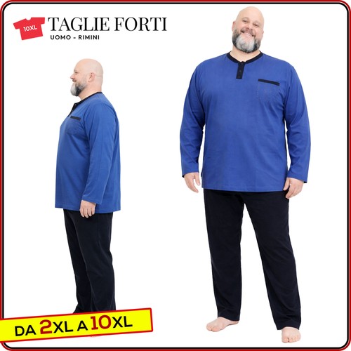 Pigiama uomo taglie forti - pigiama,