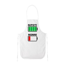 grembiule bianco cucina con