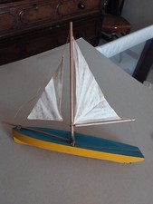 Barca vela legno blocco - a,