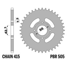 Corona PBR Z26 denti passo 415