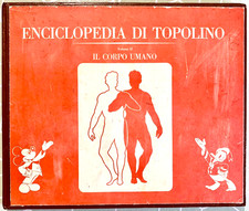 Enciclopedia di Topolino Il Corpo Umano Vol. II 1960 Completo Rilegato Buono+