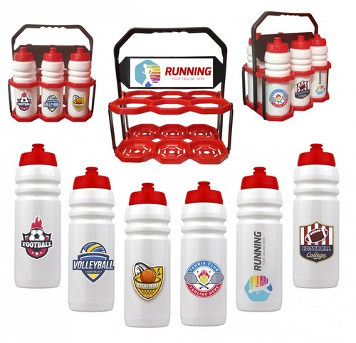 Kit cestello 6 borracce - kit,