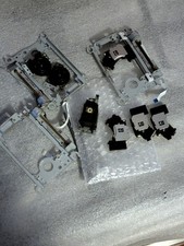 PS2 Laser Lot (5x) + Disc Drive Assemblies - Untested / For Parts or Repair