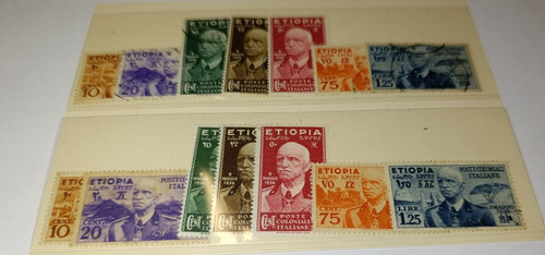 Colonie italiane etiopia - italiane,