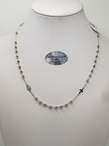 Collana rosario giro pallini - a,