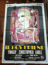 Manifesto IL BOY FRIEND 1972 Ken Russell, Twiggy