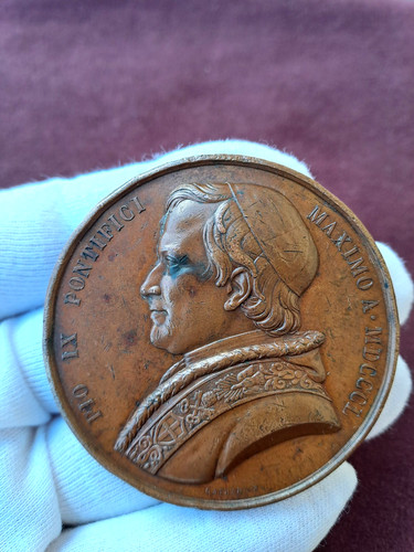 Pio medaglia 1850 rientro - ix,