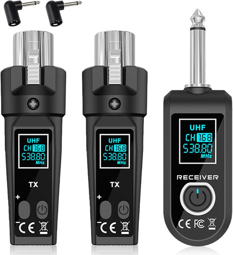 Ricevitore microfono xlr senza - ricevitore,