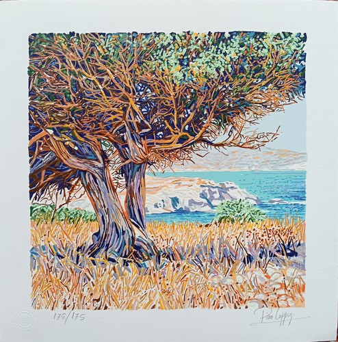 Pino cappugi serigrafia - cappugi,