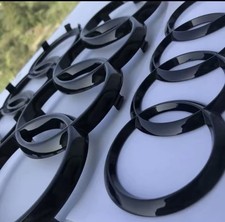 LOGO AUDI PER GRIGLIA NERO A3