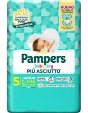 PAMPERS PANNOLINI BABY DRY 5