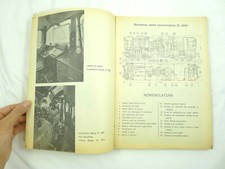 FERROVIE DELLO STATO TRENO FS MANUALE LOCOMOTIVA DIESEL D 343 FIAT BREDA 1970
