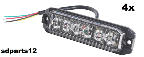 Lampada luce lampeggiante - 4x,