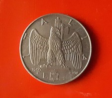 1 LIRA 1940 ERRORE - 1 DEL VALORE EVANESCENTE [K712]