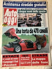 Rivista Auto Oggi 1987 Nr. 36 Vespa PK50 Jaguar XJ Spider Ferrari