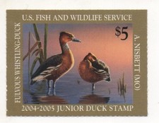 Junior Duck Stamp USA papier
