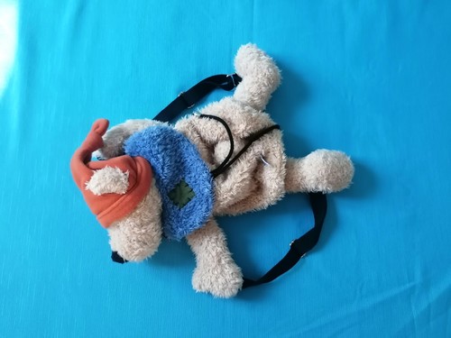 Zainetto bimba ragazza peluche