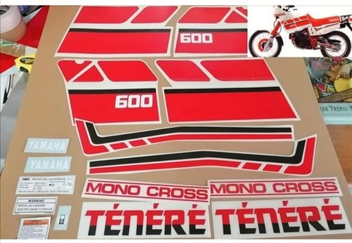 Kit vinilos decals tenere 600 - vinilos,