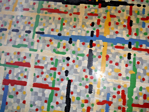 Vtg linoleum flooring - vtg~linoleum, flooring~m