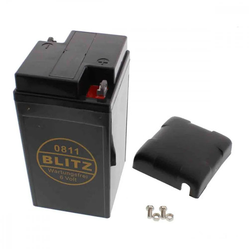 Batteria moto 0811 gel nero - batteria,